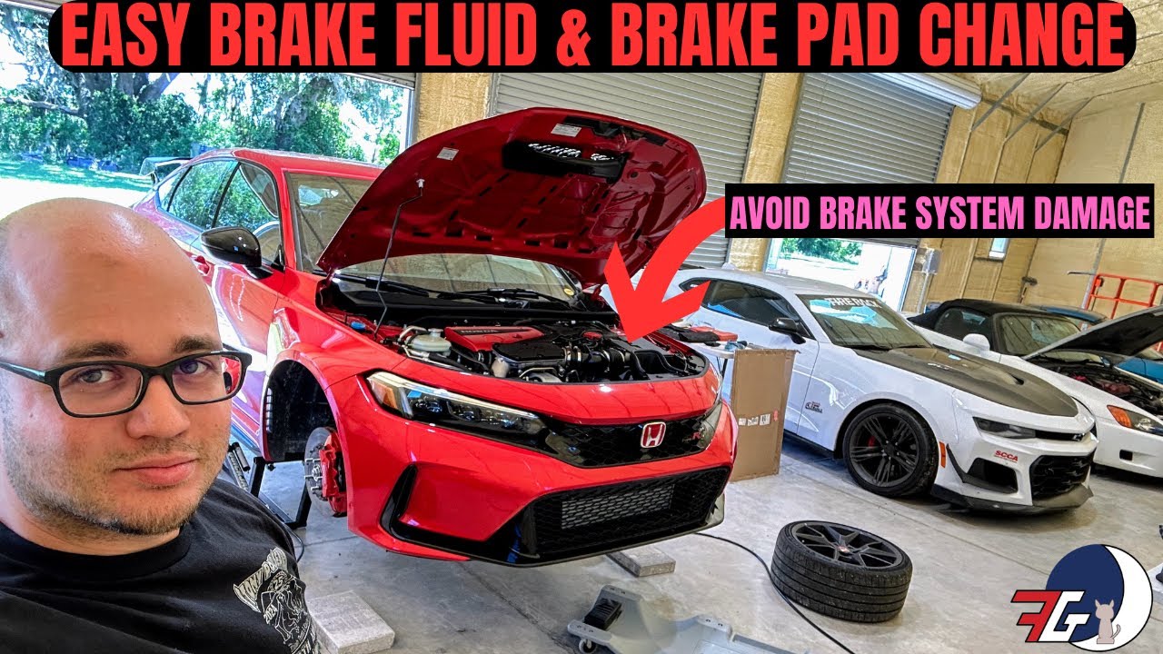 FL5  Civic Type R Track Prep |  Everything You Need to Know for a FULL Brake Service