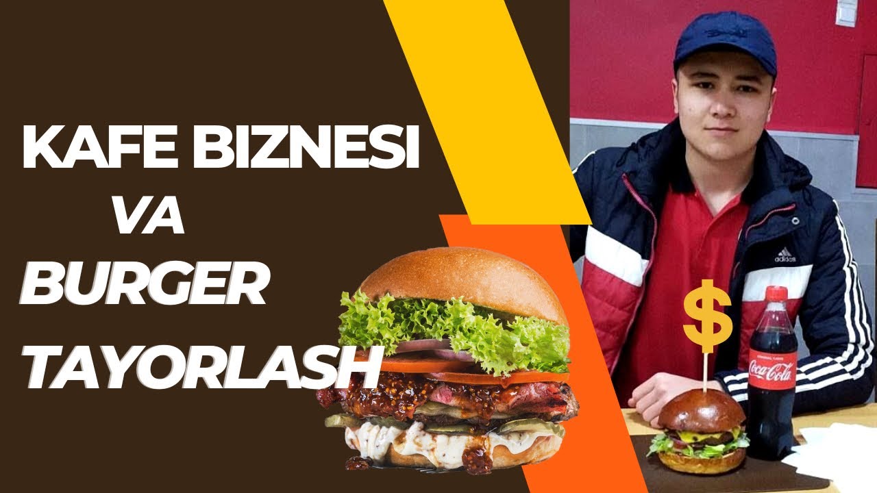 POLSHADA KAFE BIZNESI VA BURGER SOTISH!  (Foydali biznes g'oya)