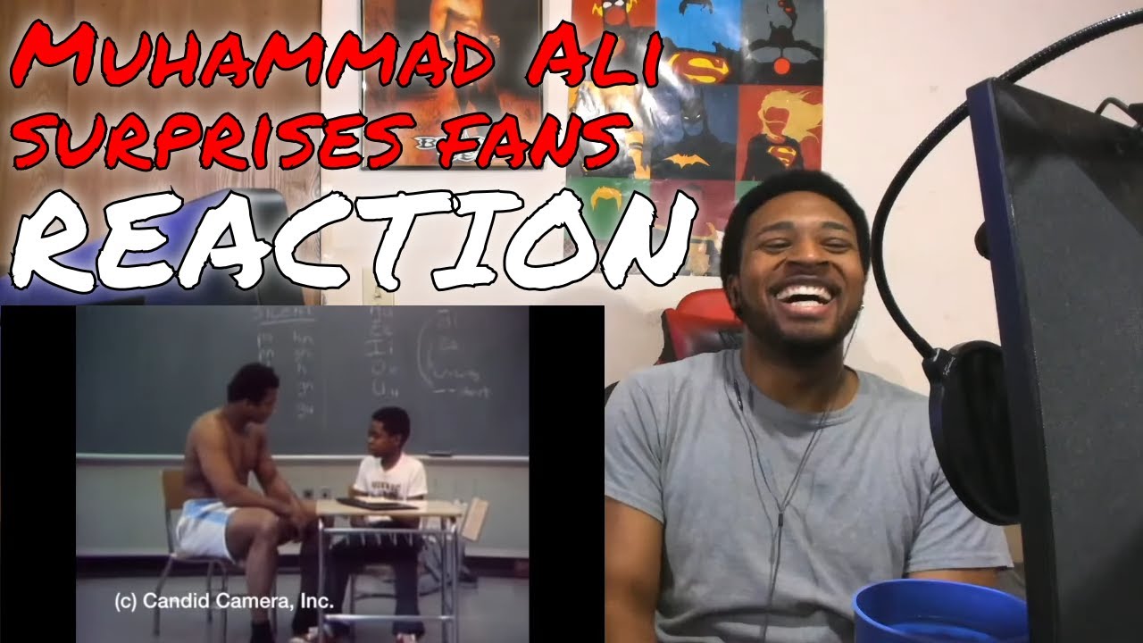Muhammad Ali Surprises Fans - Candid Camera REACTION | DaVinci REACTS