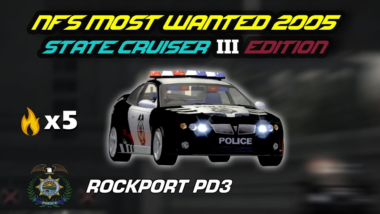 NFS MW (2005) - PONTIAC GTO STATE CRUISER // Police Edition [4k60FPS]