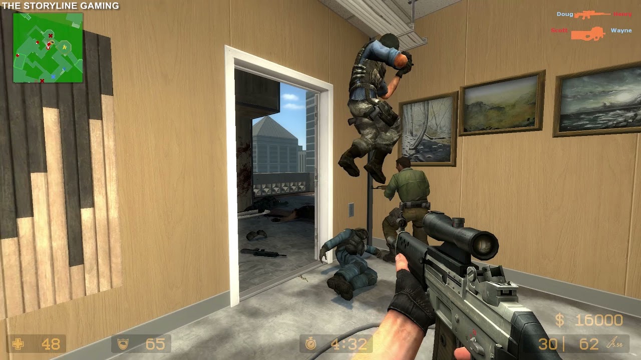 Counter Strike : Source - Darina - Gameplay 
