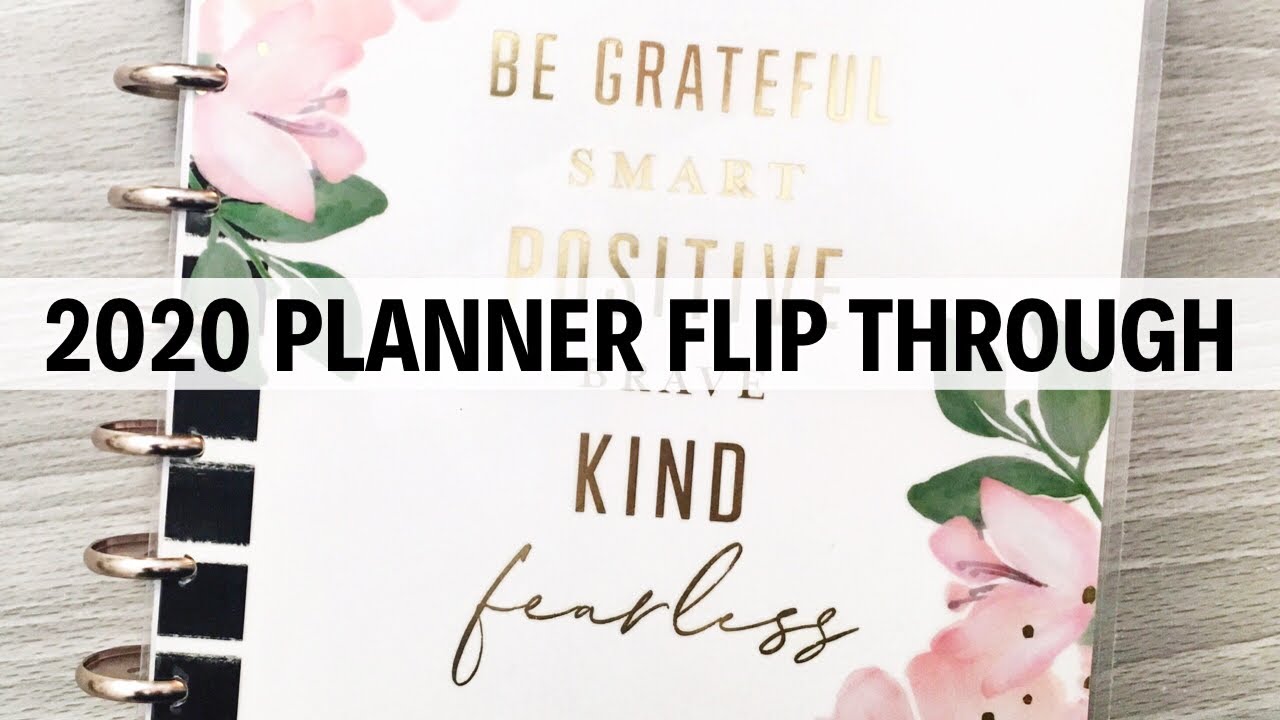 2020 PLANNER FLIP THROUGH | CLASSIC HAPPY PLANNER