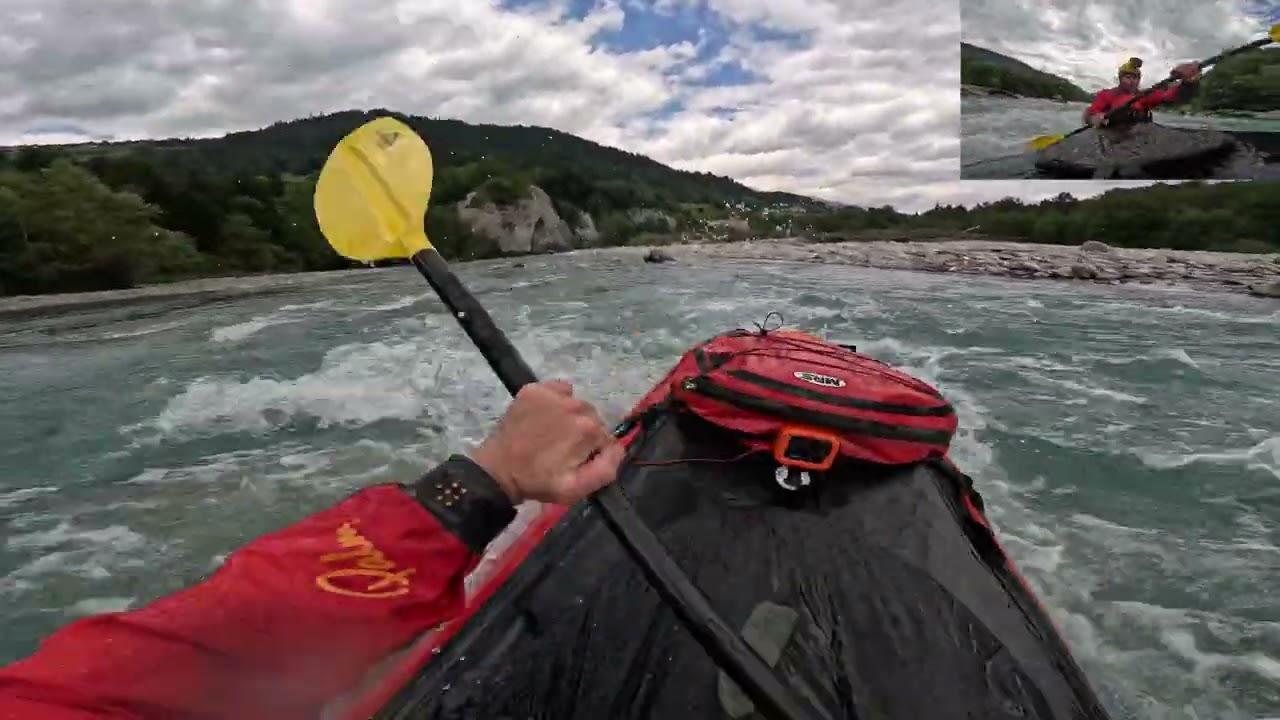 Low Water Packrafting on the Vorderrhein