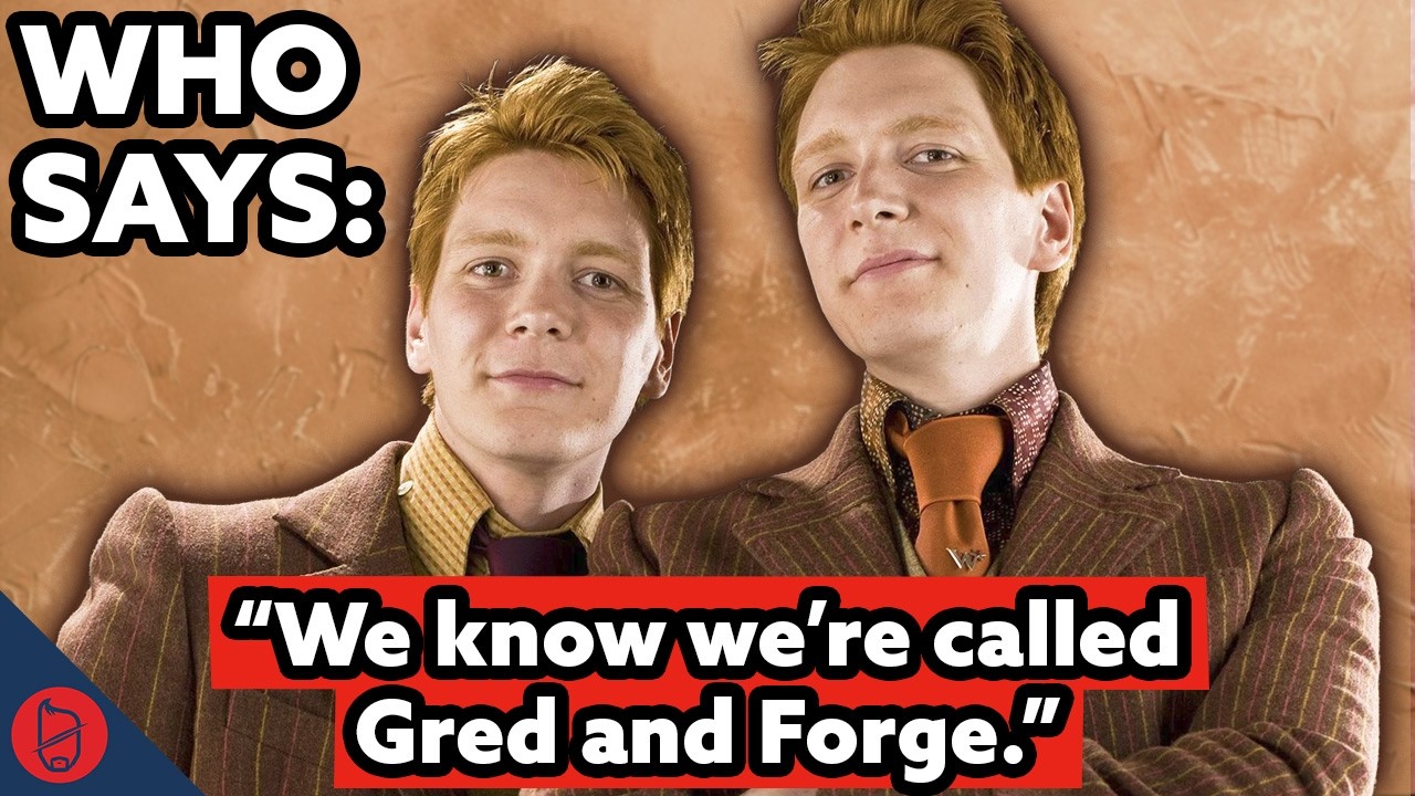 J vs Ben: Impossible FRED & GEORGE Harry Potter Trivia Quiz