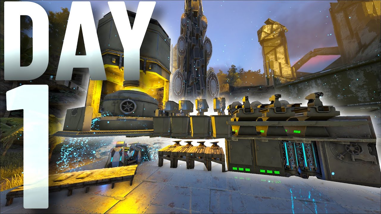 How a 50,000 Hour Tribe Takes Over the Most Populated Server - Ark PvP