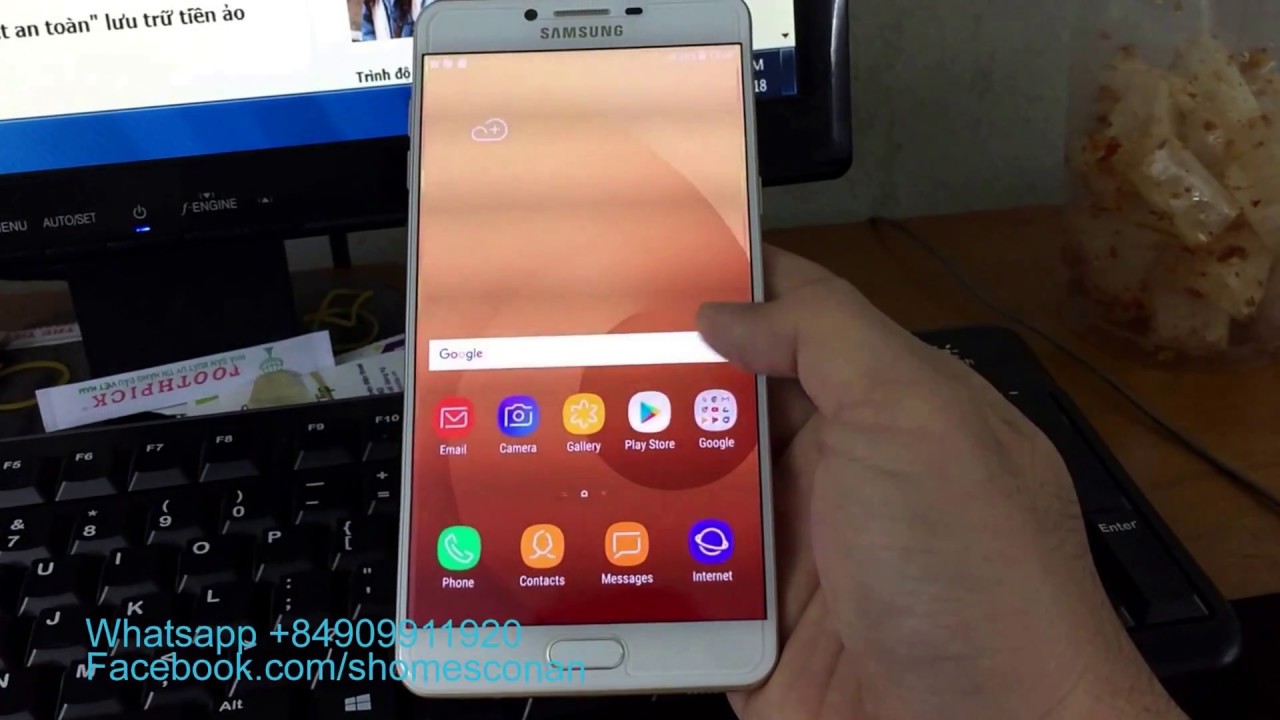 Remove google account FRP Samsung Galaxy C9 Pro C900Y C900F C9000