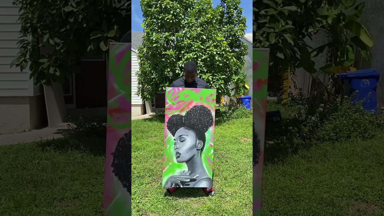Checkout some of my dope women work🤯#blackart #art #blackartist #artist #artwork #blackartists
