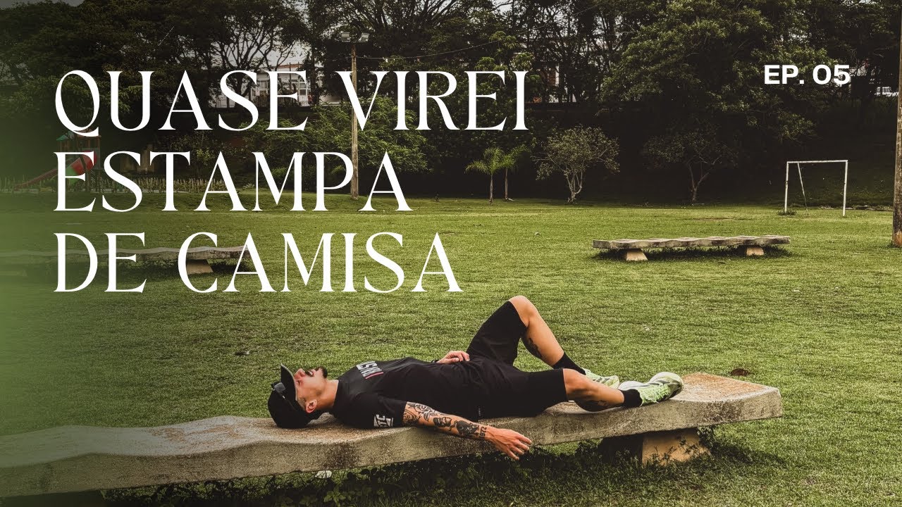 FIZ UM TESTE DE 3KM… deu bom?  | Papo de Estampa de Camiseta #EP05