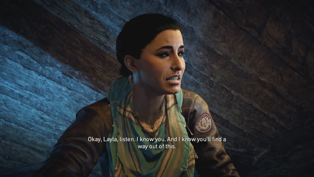 Assassin's Creed Origins (Layla) - The Crocodile's Jaws (Layla Stealth Walkthrough)