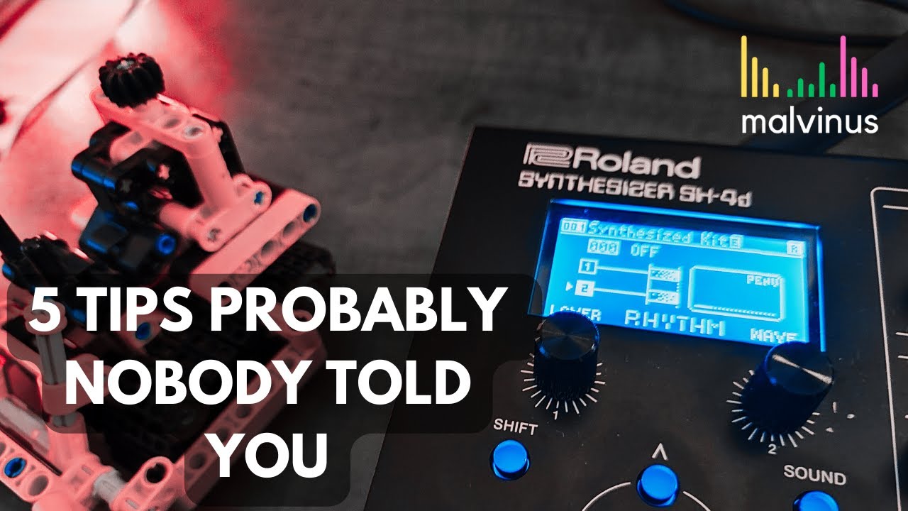 Roland SH-4d Tutorial | 5 tips to quickly get to the beat
