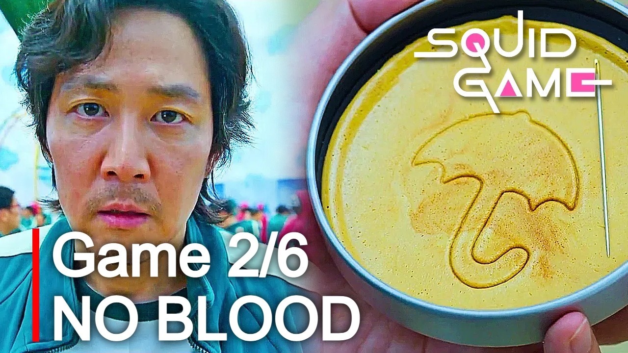 Dalgona Candy - Squid Game (No Blood) 82M Views!