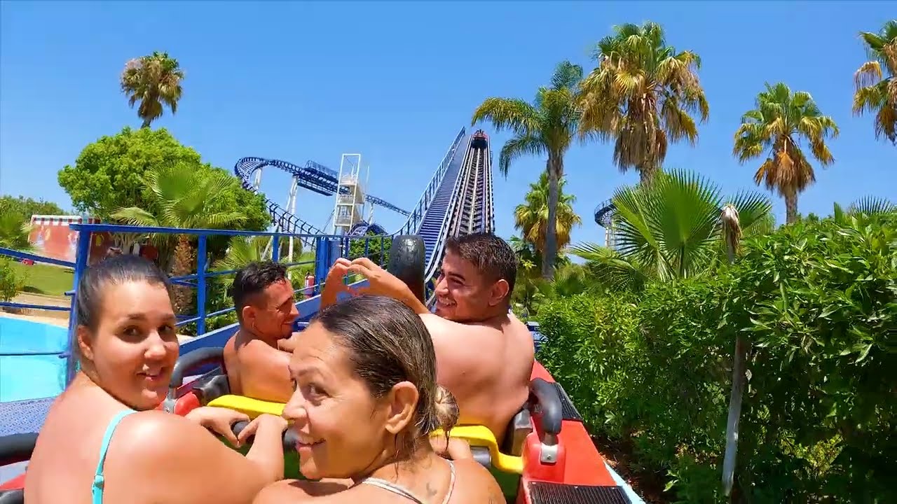 Water Coaster at AquaShow Water Park, Algarve, Portugal