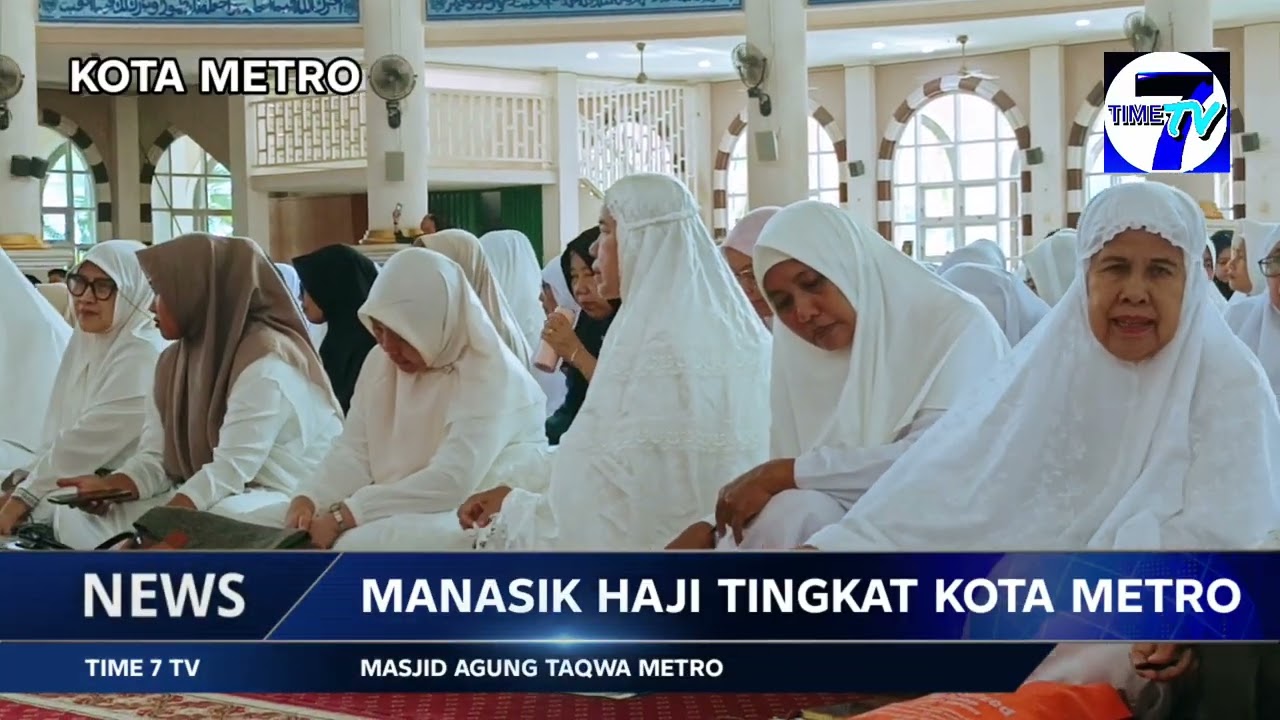 Wali Kota Bambang Buka Manasik Haji Tingkat Kota Metro Tahun 2026 M/1447 H