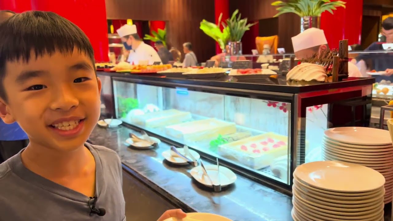 Grand Hotel Taipei Buffet & Tour (bonus footage)