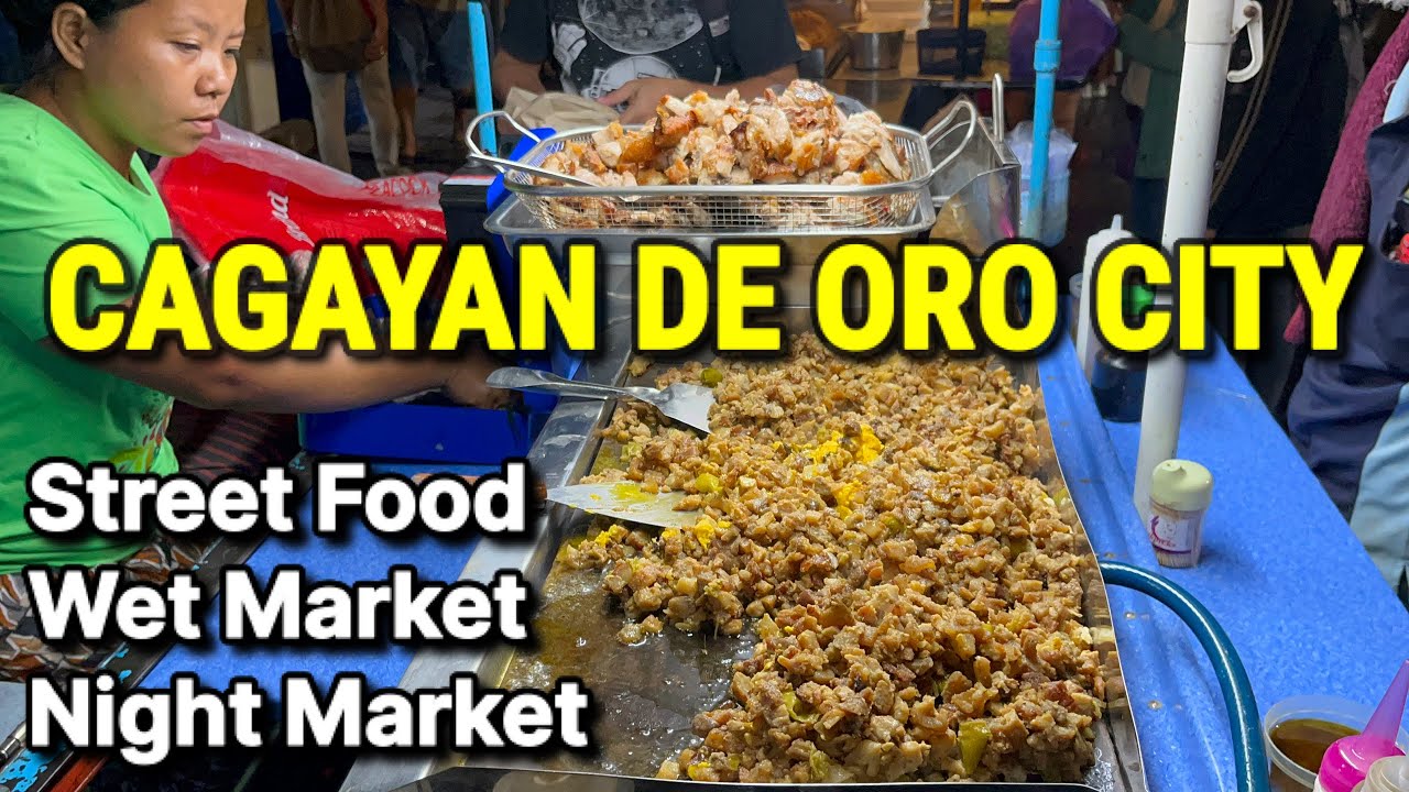 CAGAYAN DE ORO CITY - FILIPINO NIGHT MARKET | Street Food, Wet Market Tour in MINDANAO, PHILIPPINES