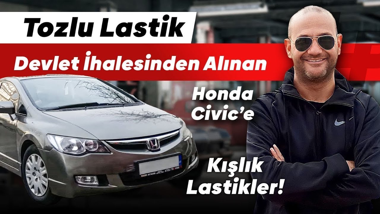 TOZLU LASTİK | Makam Aracı Honda Civic FD6’ya Kışlık Lastikler Taktık