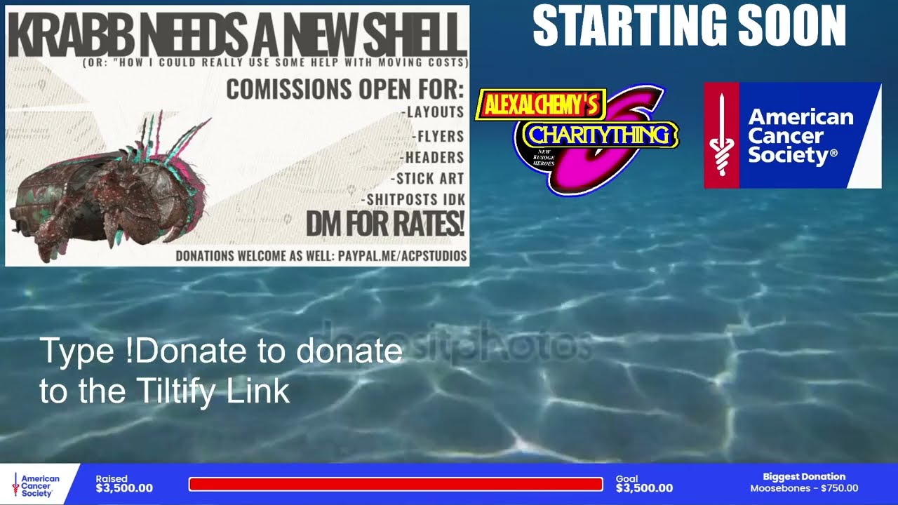 Alexalchemy's Charity Thing 6 - Mystery Bracket Finale