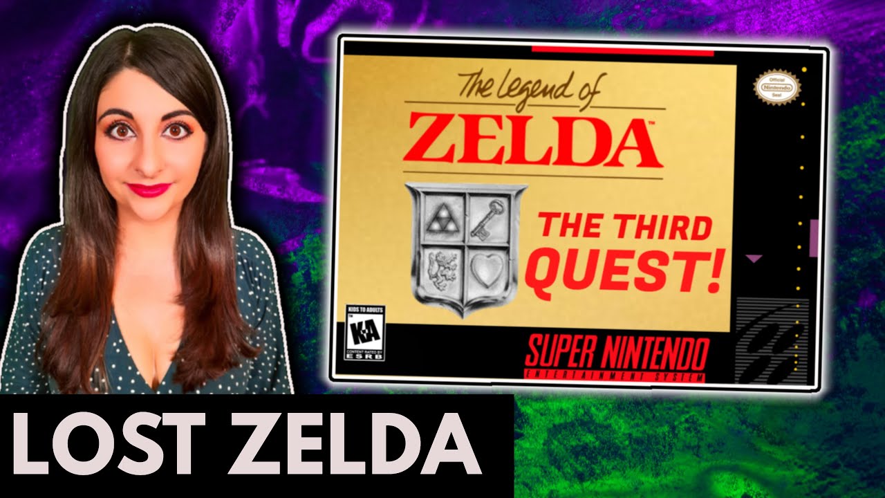 THE LOST ZELDA 16-битный ремейк и третий квест — похоронены на 27 лет!