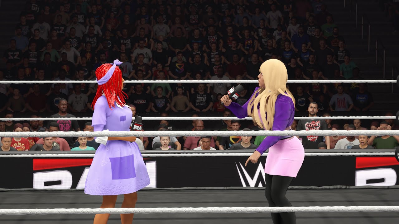 Ragatha Vs Pacifica Northwest WWE 2K25 Universe