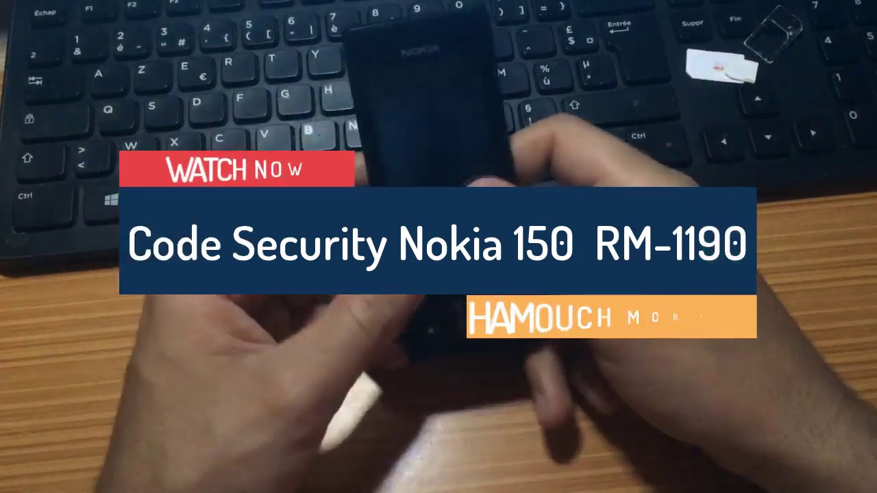 Nokia 150  RM-1190 Unlock Security Code