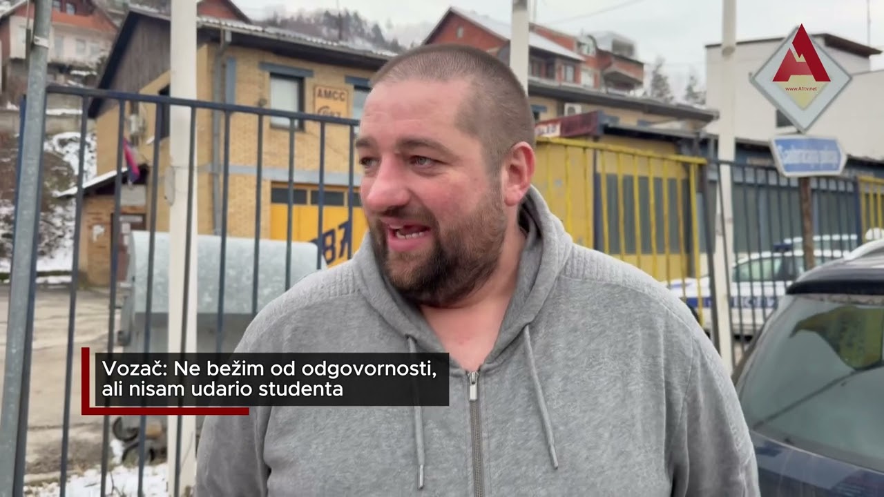 Vozač: Ne bežim od odgovornosti, ali nisam udario studenta