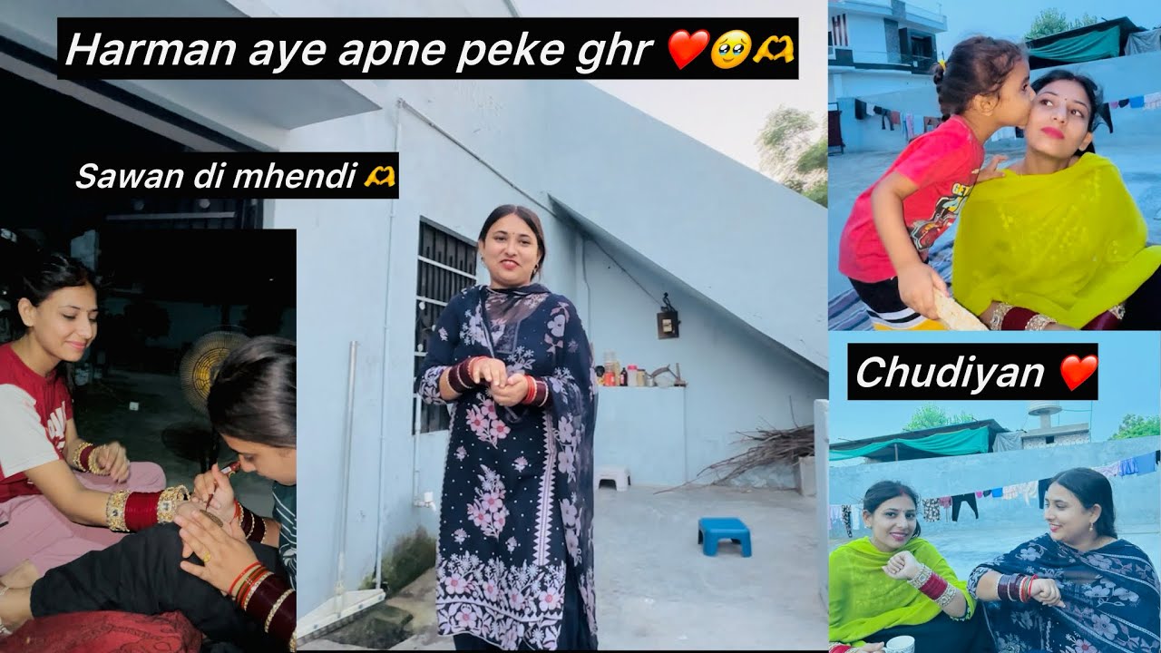 Ajj harman gaye ❤️ apne peke sawan katan 😱🩷 @mr_mrs_sharma659
