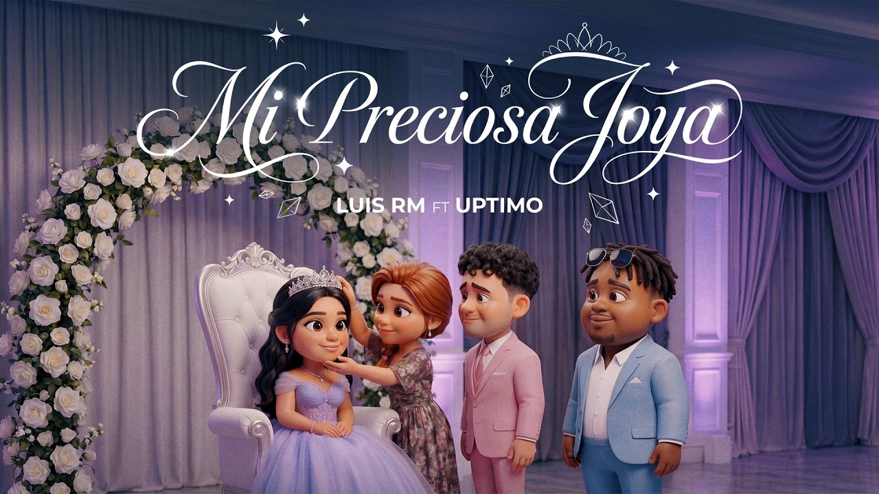 Luis RM - Mi Preciosa Joya Ft. @uptimooficial (Visualizer AI)