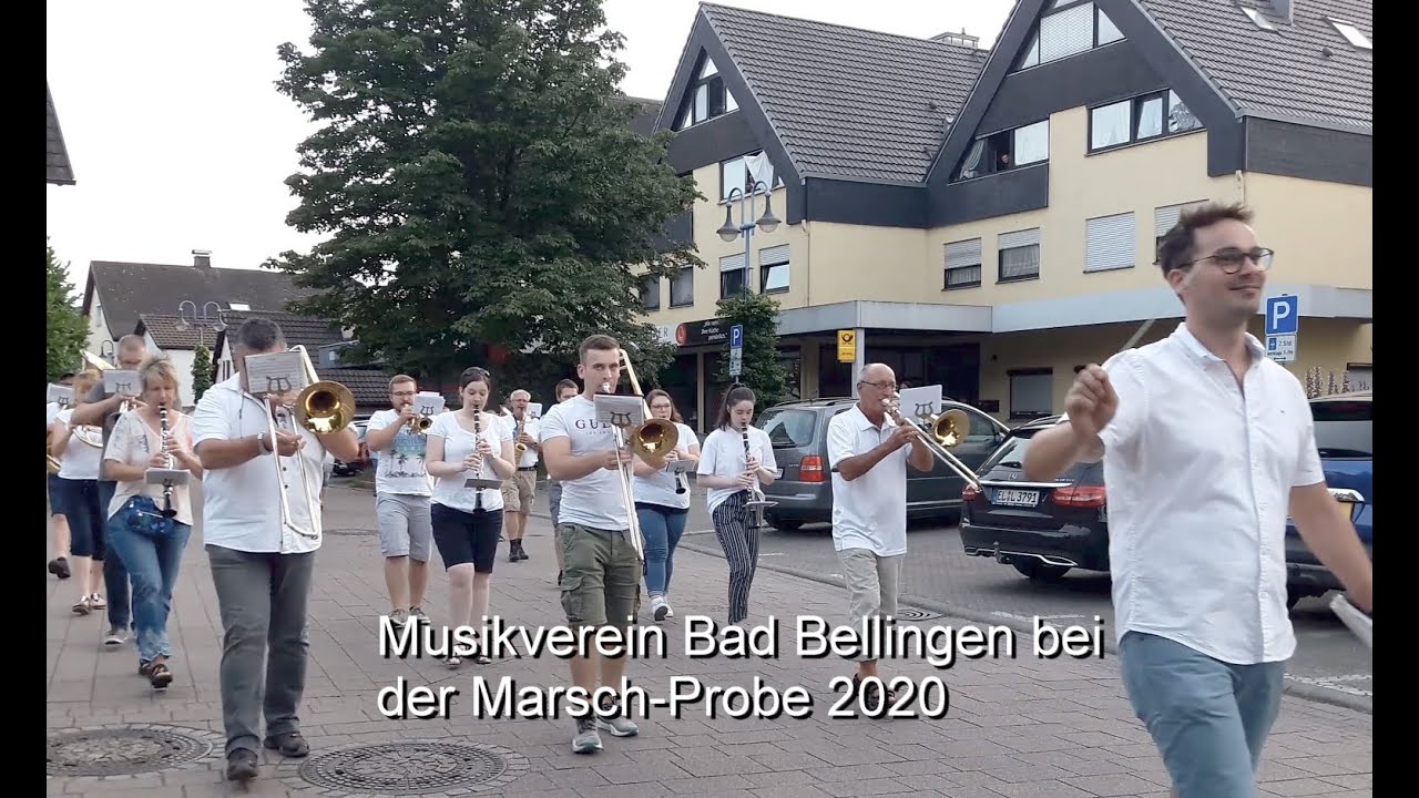 Musikverein Bad Bellingen Marsch-Probe 2020