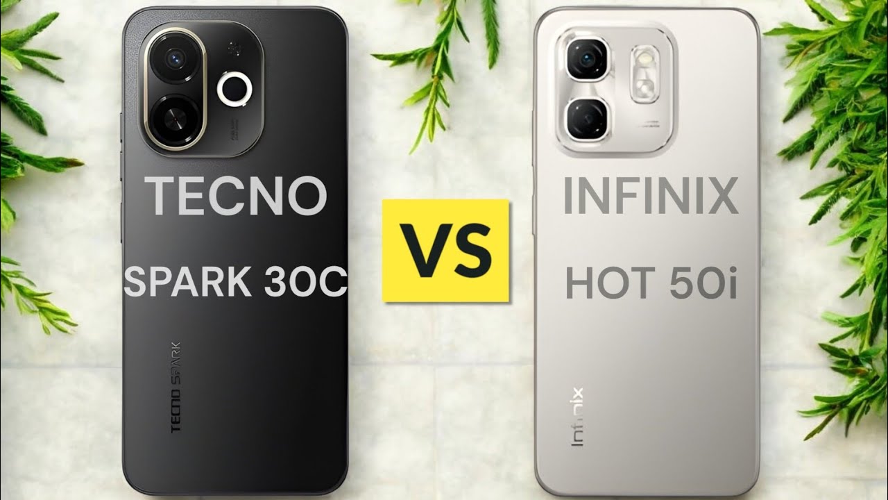 Tecno Spark 30C Vs Infinix Hot 50i Full Comparison Review 🔥