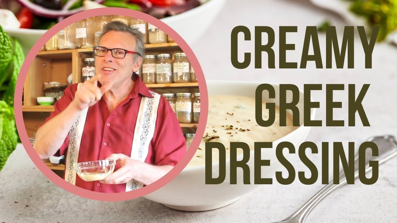 Greek Salad Dressing | Quick & Easy Dressing in LESS THAN 3 Minutes