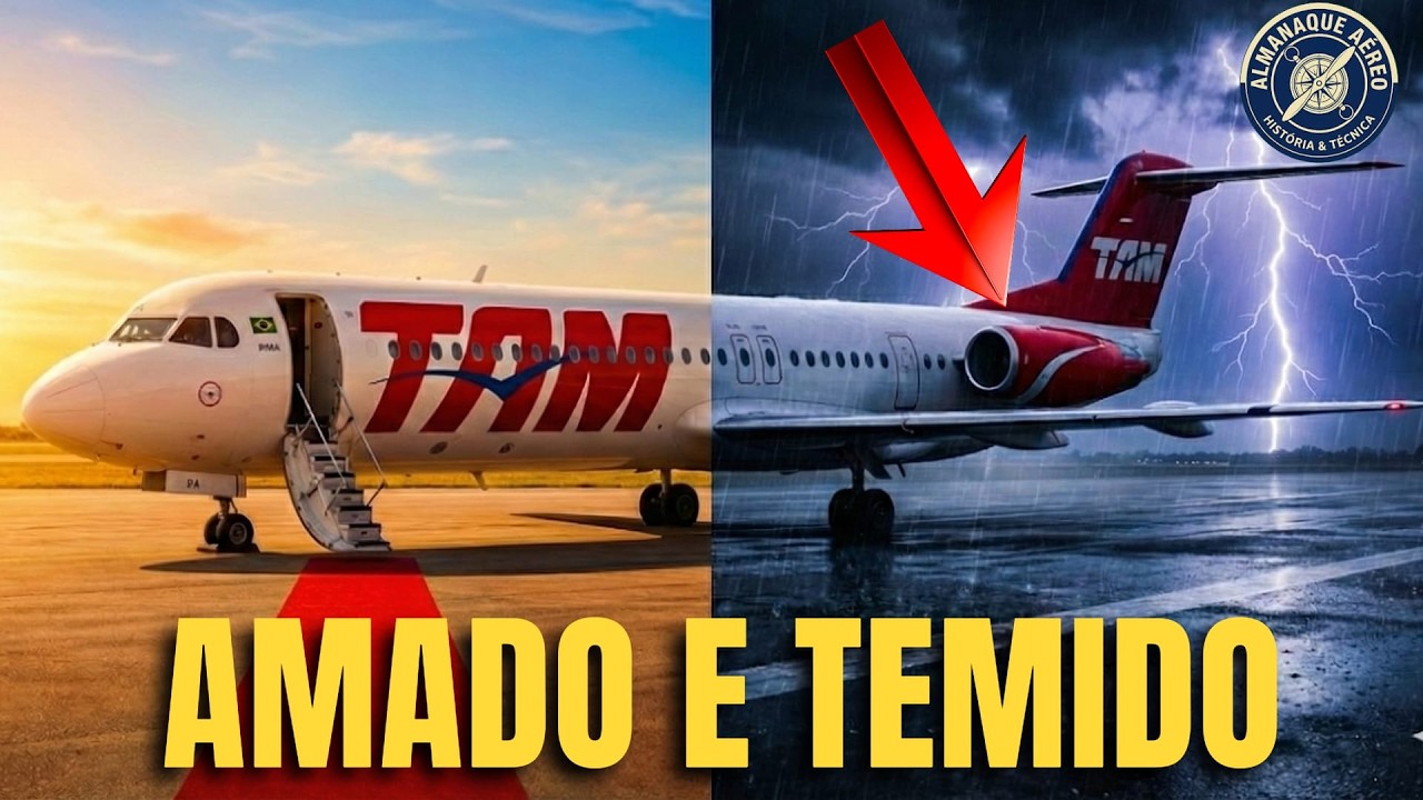 Fokker 100: O Avião que Salvou a TAM (e Quase a Destruiu)