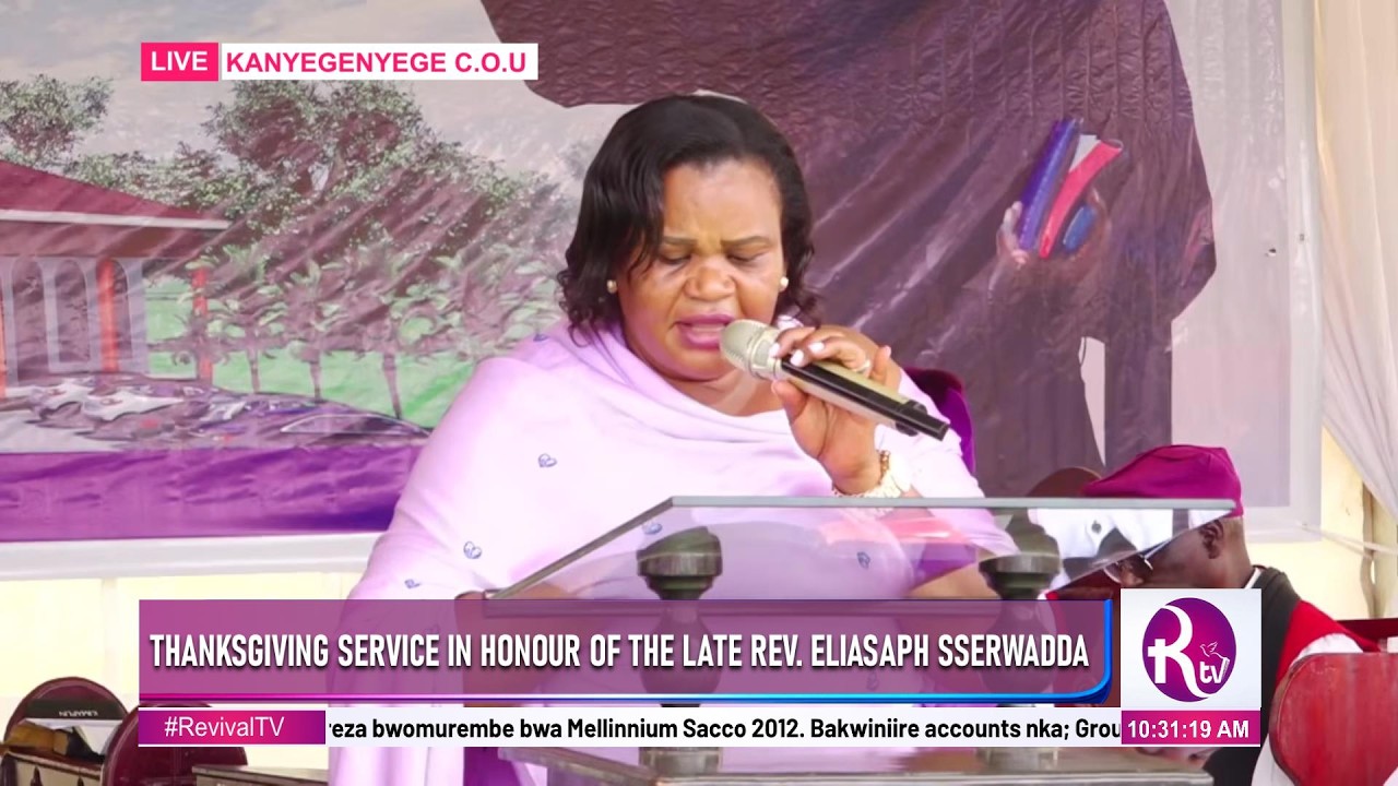 LIVE NOW: Thanksgiving service in Honour of the late Rev. Eliasaph Sserwadda | 8.2.2026