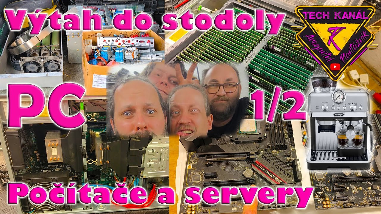 🖥️Počítače a servery servis🔝výtah do stodoly ☕nový kávovar 🎁dárky ❗