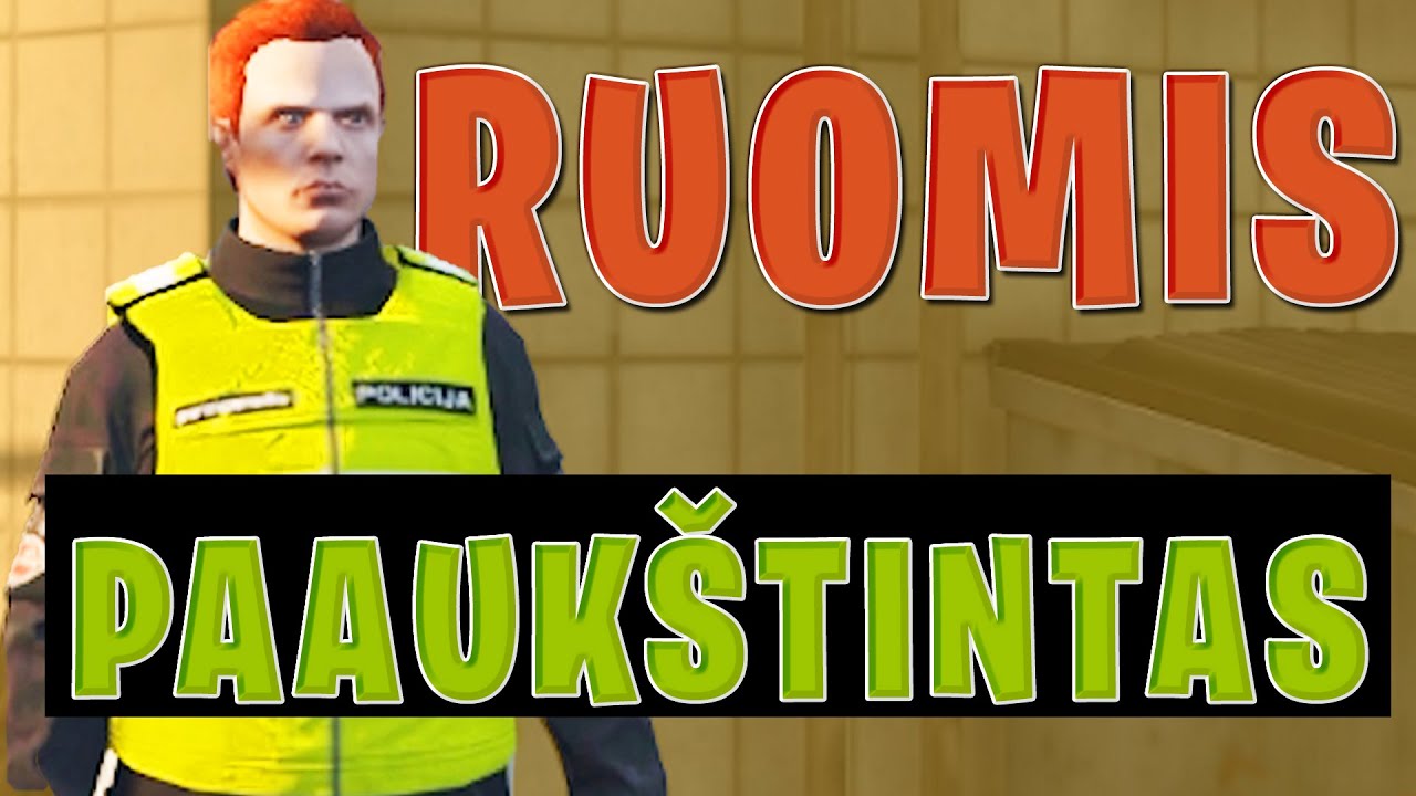 Ruomiaus vos nepagrobė... Ruomis yra neužmu&scaron;amas // GTA Role Play // S01E16