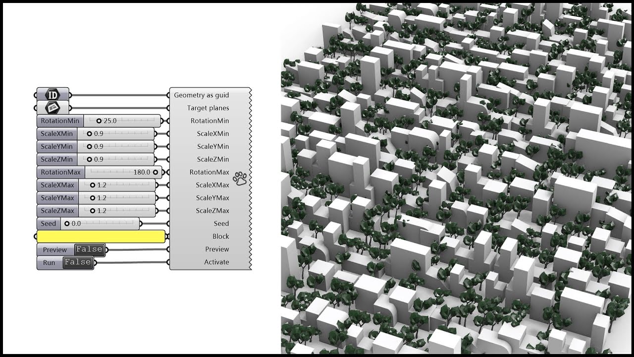 Random Building Scatter