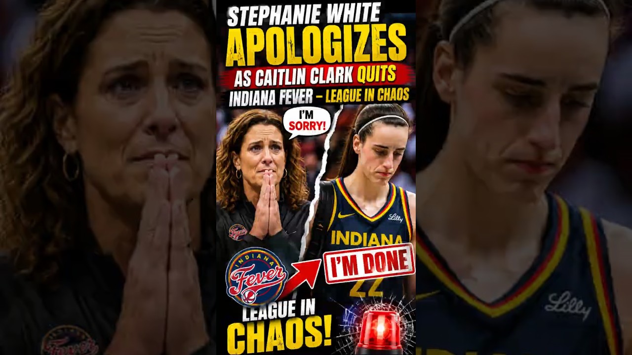 Stephanie White APOLOGIZES After Caitlin Clark Quits! #caitlinclark