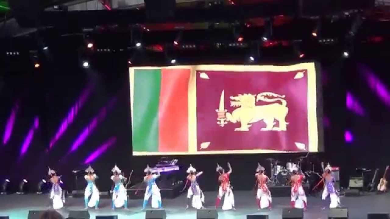 ICC Opening Event- Sri Lankan Dance item- Representing Sri Lanka- 2015- Melbourne Australia