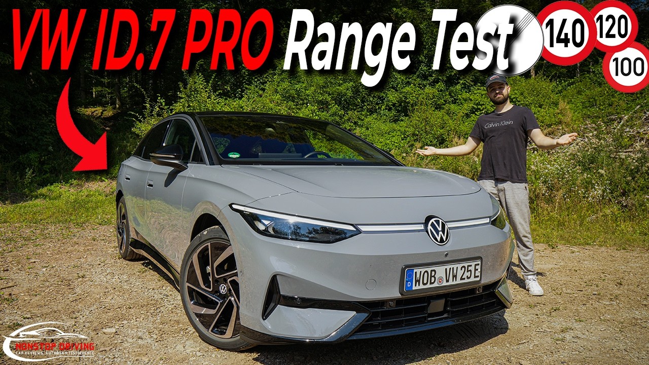 Volkswagen ID.7 Pro | More Efficient Than Expected ? | Range Test