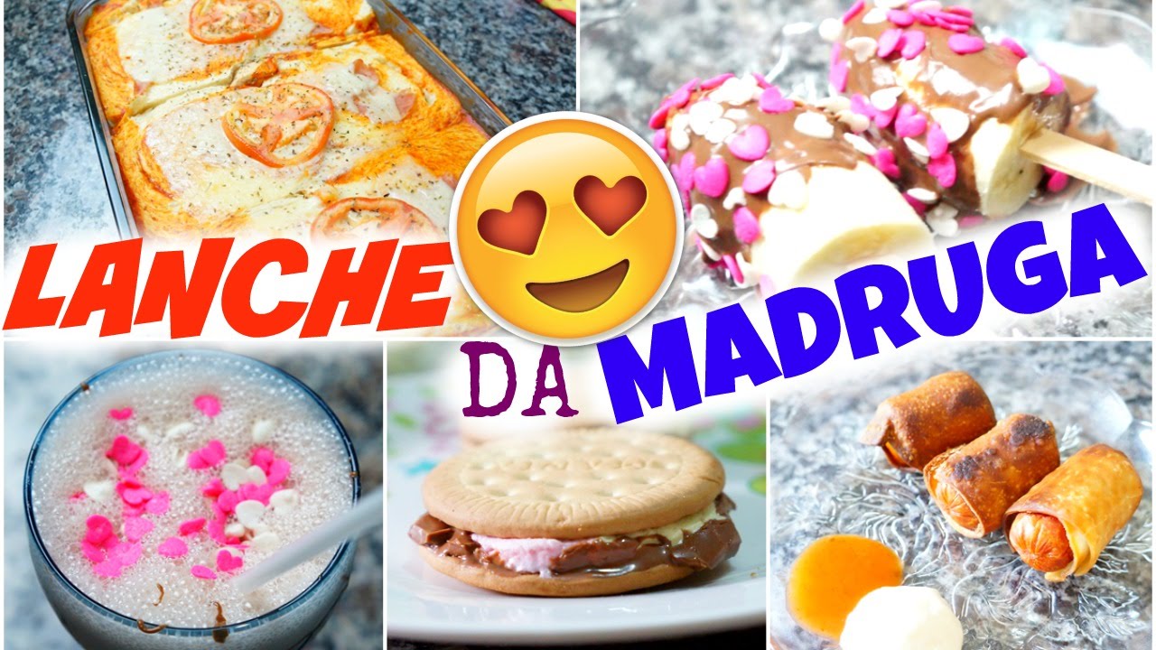 5 RECEITAS FÁCEIS PARA FAZER NA MADRUGADA ❤ #JehTodoDia 05