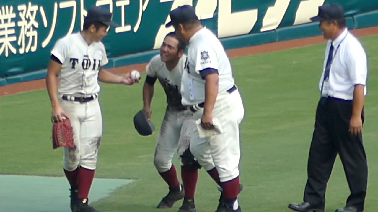 大阪桐蔭 優勝!!『校歌→号泣の中川主将』 (金足農業戦/第100回選手権大会・決勝戦)