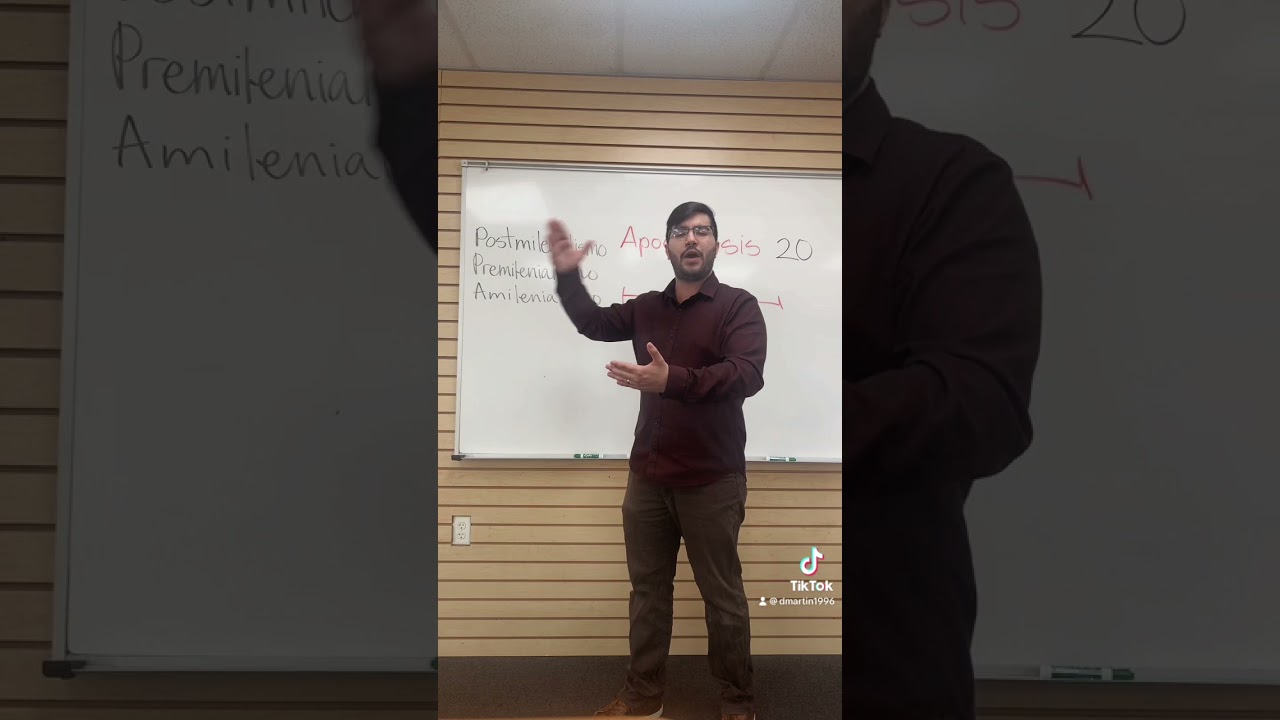 Explicaci&oacute;n: premilenialismo, postmilenialismo, amilenialismo