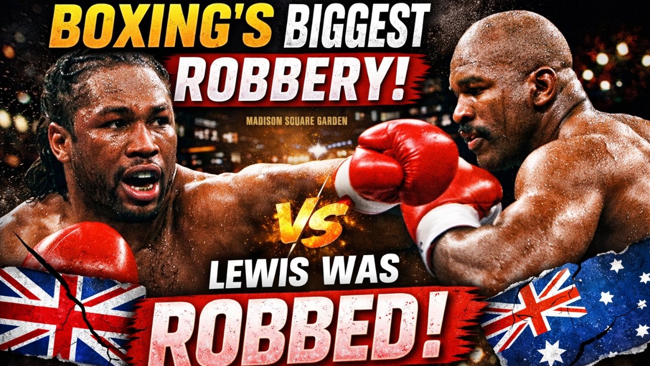 The Night Boxing Was Stolen: Lennox Lewis Was ROBBED in Front of the World