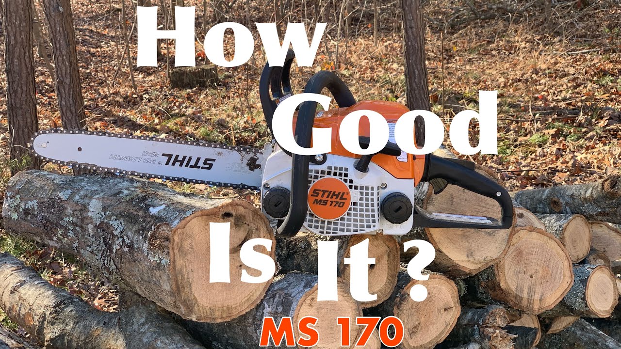 How Good Is The Stihl MS 170 Chainsaw??? #Stihl #MS170