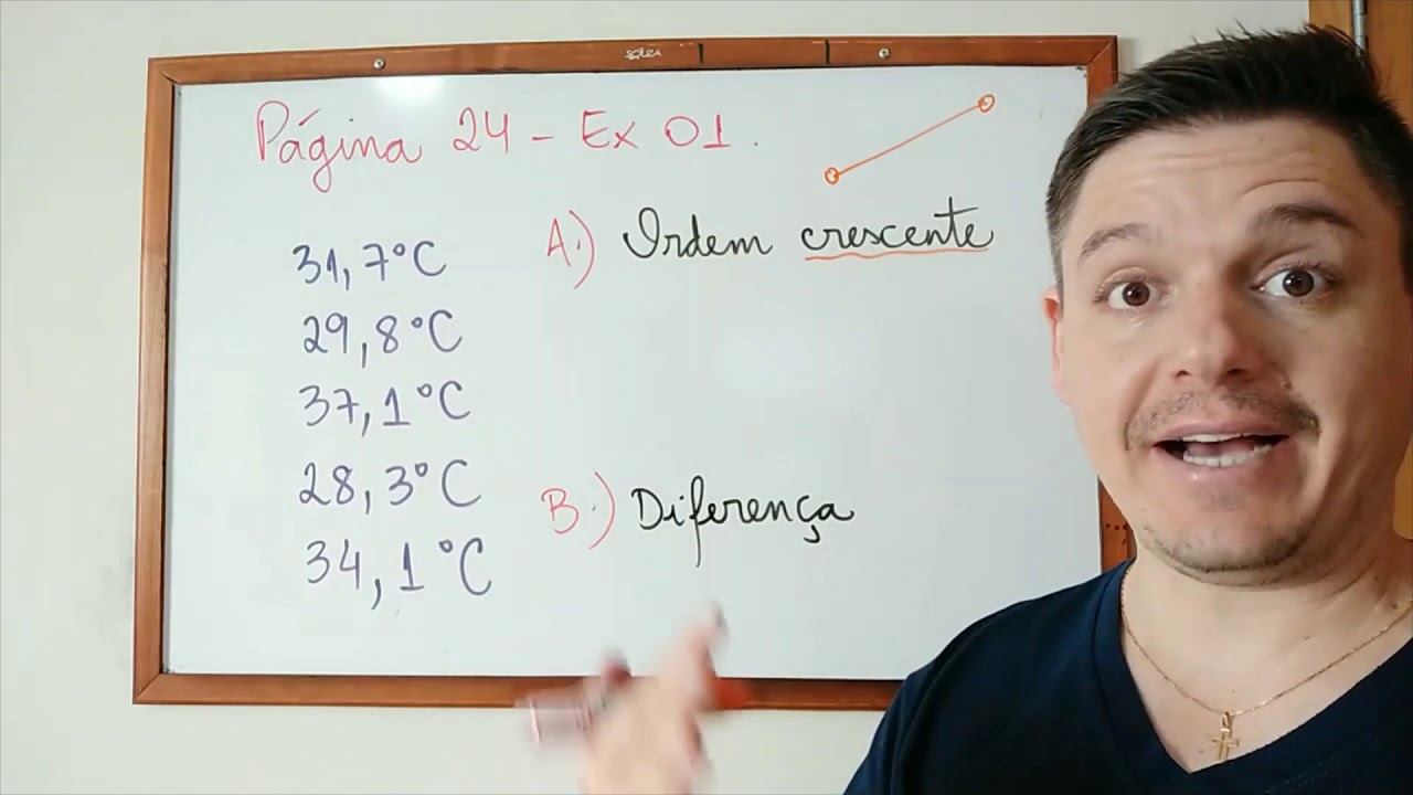 Medidas de temperatura - exercícios e exemplos - 6º ano