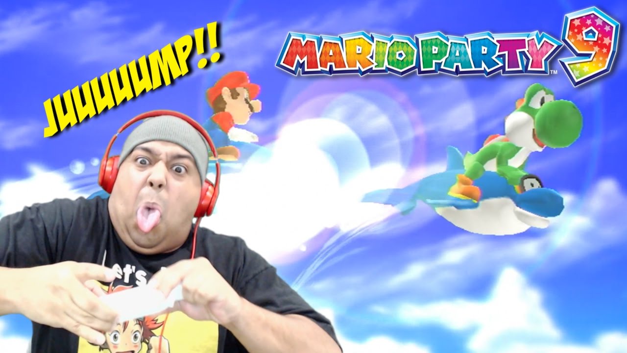 WE'RE ON F#%KING DOLPHINS!!! [MARIO PARTY 9] [MINIGAMES ONLY]