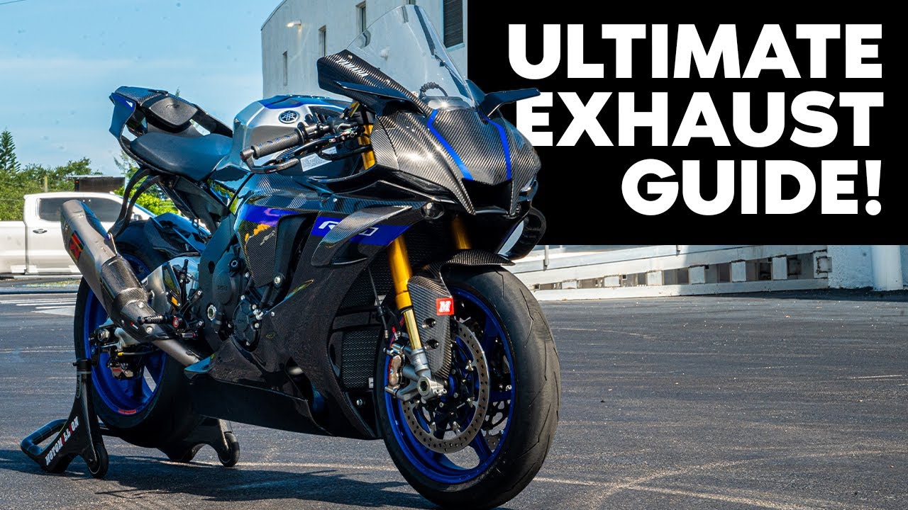 Полное руководство по выхлопу для Yamaha R1 и R1M!