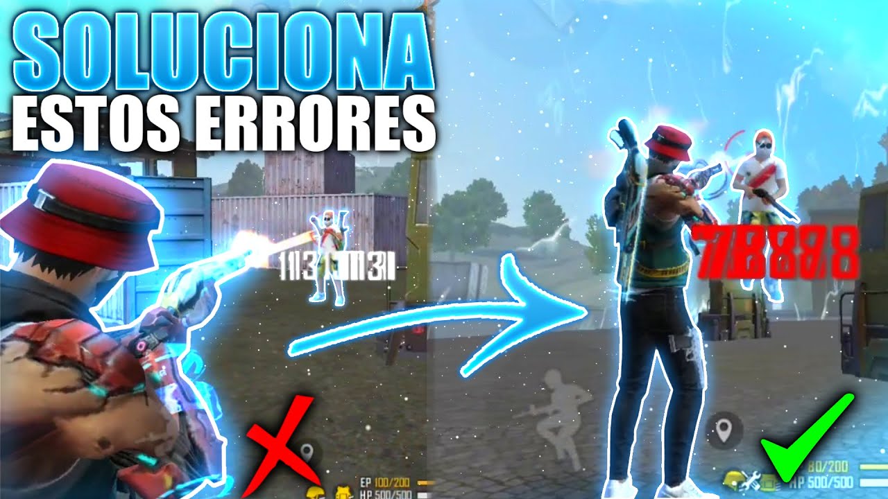 SOLUCIONA ESTOS ERRORES AL LEVANTAR MIRA SI QUIERES PEGAR TODOS LOS TIROS A LA CABEZA! - (Muy Fácil)