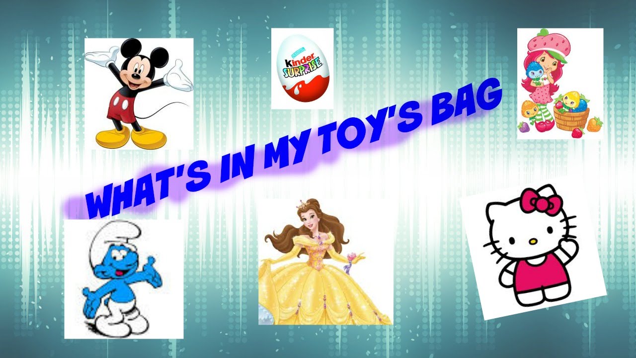EGG SURPRISE, princess, hello kitty, strawberry, WHAT'S IN MY TOY BAG
