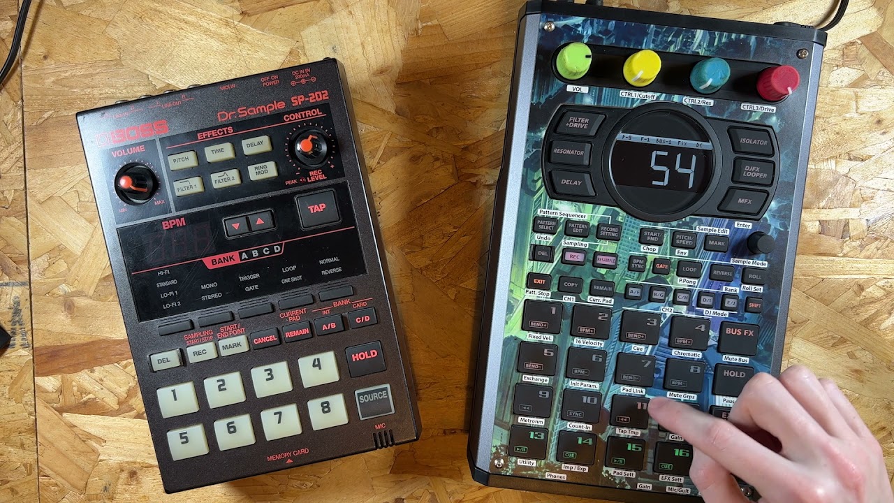 How I made my latest SP beat tape // SP404 MKII + SP 202