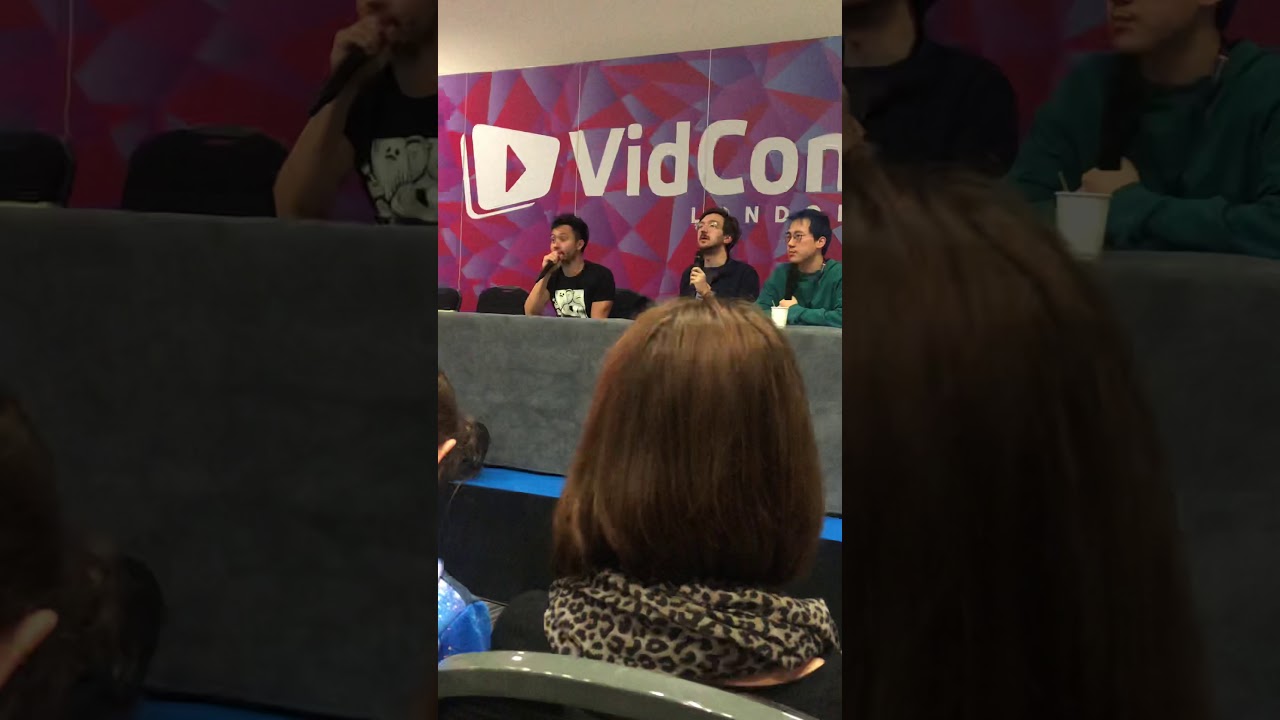 shane madej reacts to being called a demon (Vidcon London 2020)